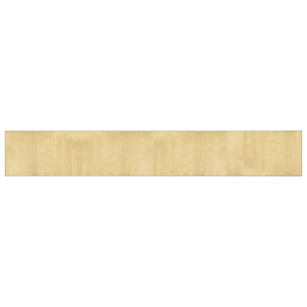 Rug Rectangular Light Natural60x400 cm Bamboo