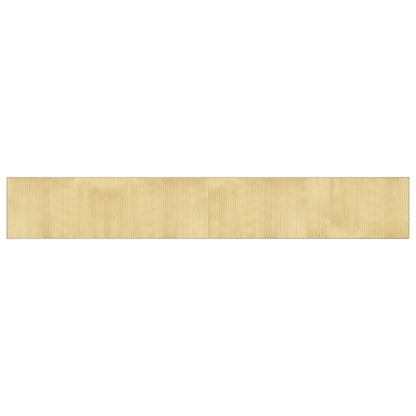 Rug Rectangular Light Natural60x400 cm Bamboo