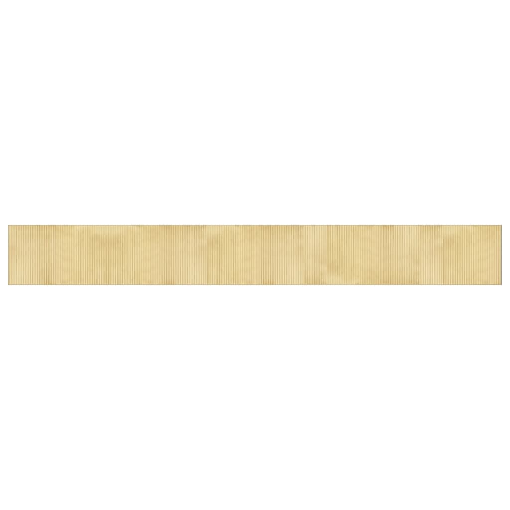 Rug Rectangular Light Natural60x500 cm Bamboo