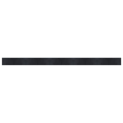 Rug Rectangular Black60x1000 cm Bamboo
