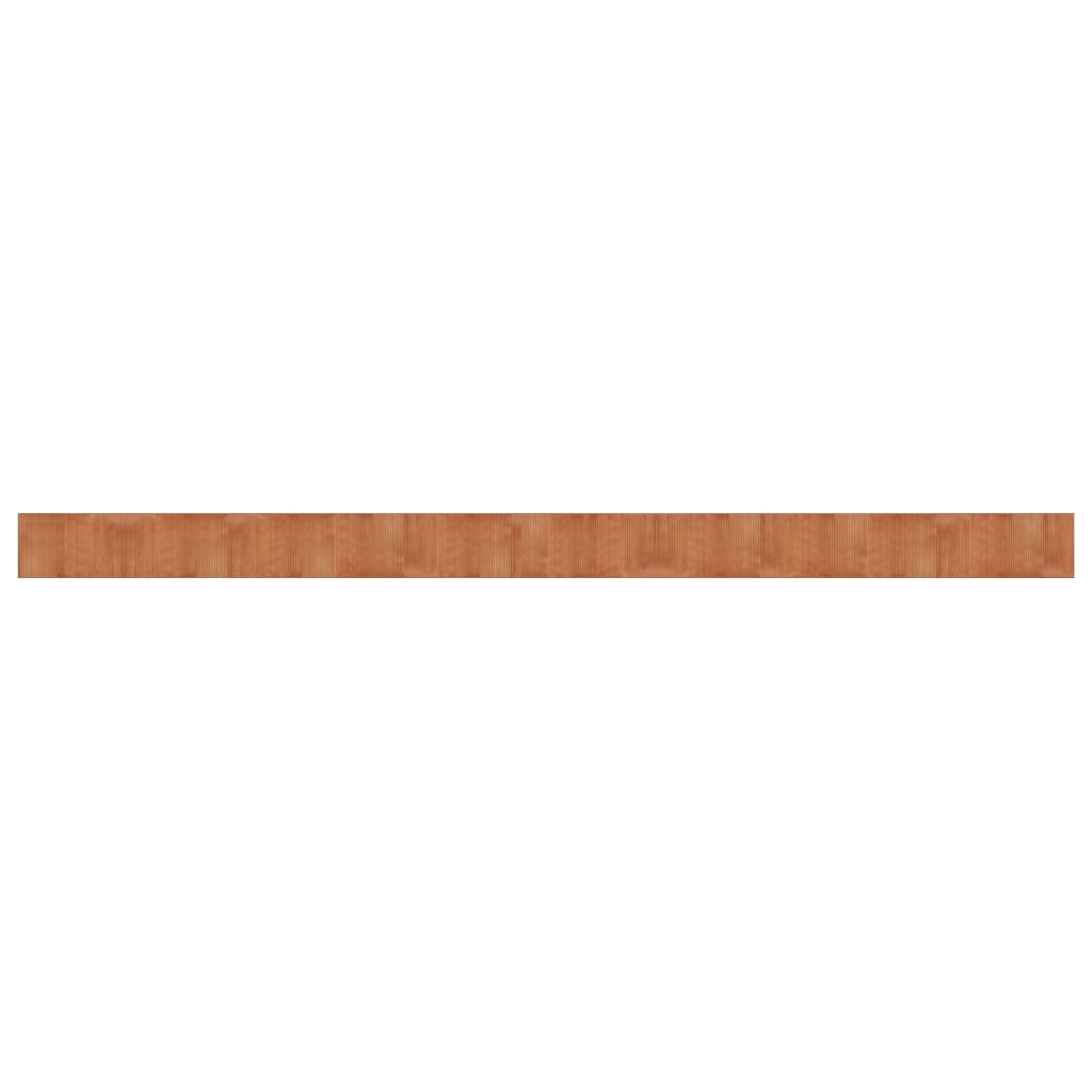 Rug Rectangular Brown60x1000 cm Bamboo