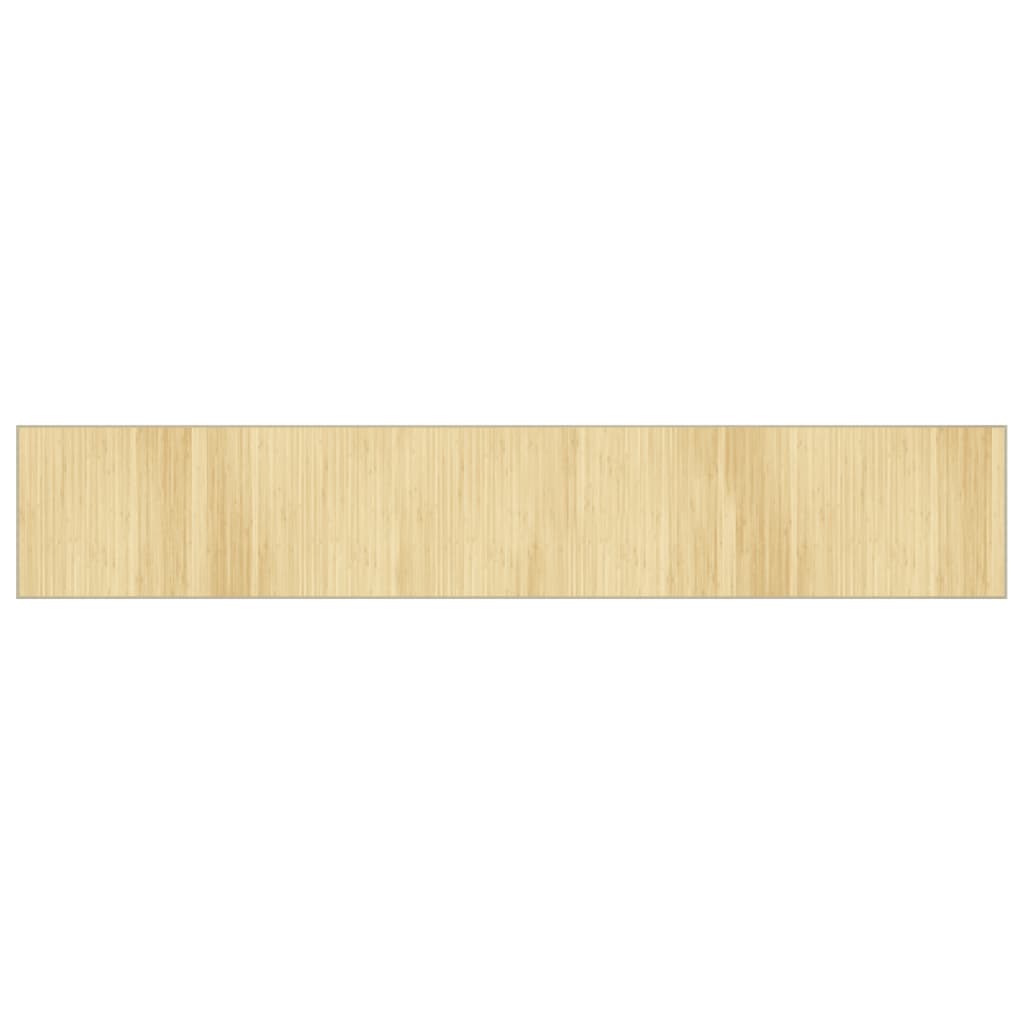 Rug Rectangular Light Natural70x400 cm Bamboo