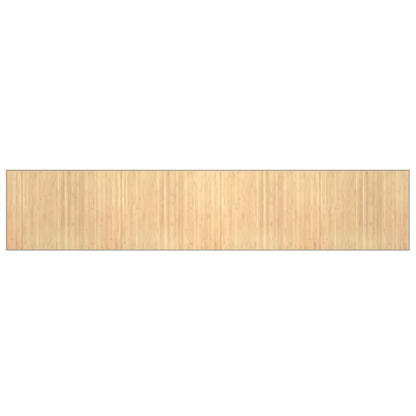 Rug Rectangular Light Natural80x400 cm Bamboo