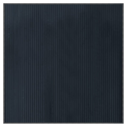 Rug Square Grey100x100 cm Bamboo