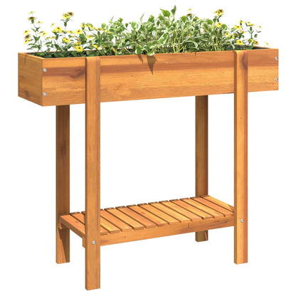 Garden Raised Bed 90x30x75 cm Solid Wood Acacia