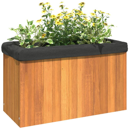Garden Planter 59x27.5x35 cm Solid Wood Acacia