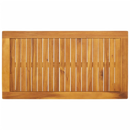 Garden Set with Cushion Solid Wood Acacia