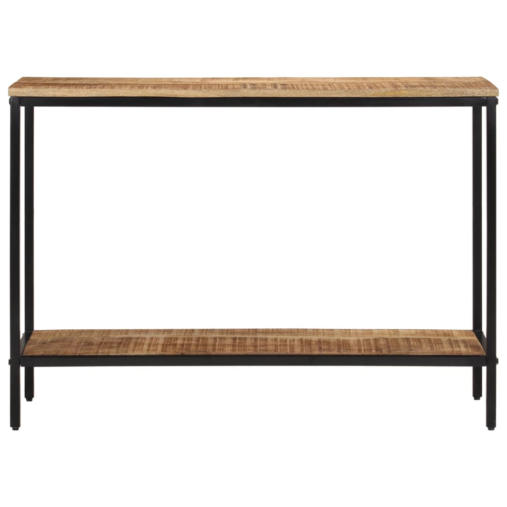 Console Table 100x35x70 cm Solid Rough Wood Mango