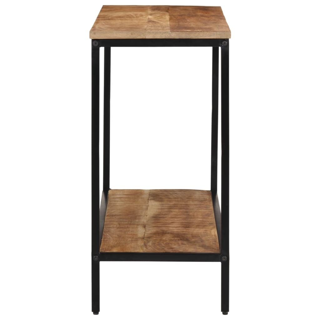 Console Table 100x35x70 cm Solid Rough Wood Mango