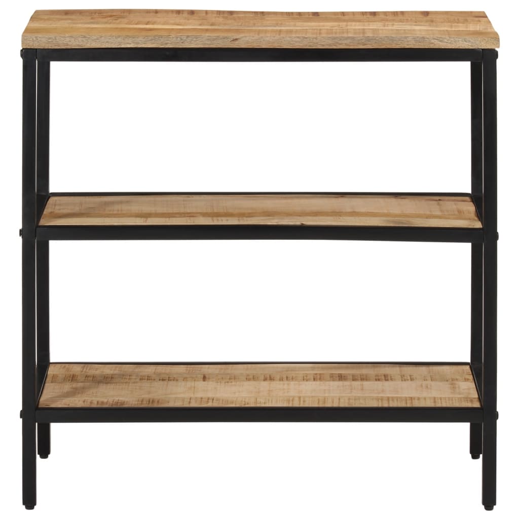 Console Table 70x35x70 cm Solid Rough Wood Mango