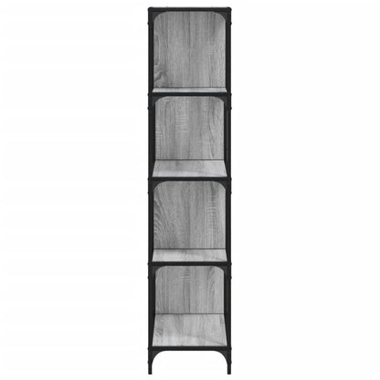 Bookcase 4-Stair Grey Sonoma 139x33.5x149 cm Engineered Wood