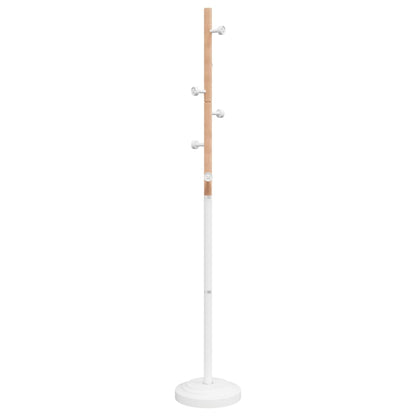 Coat Stand White 177 cm Powder-coated Iron