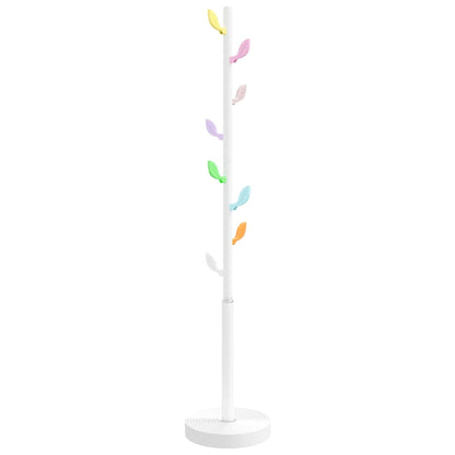 Coat Stand White 172 cm Powder-coated Iron