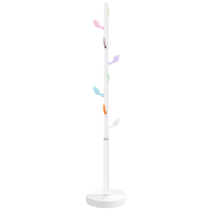 Coat Stand White 172 cm Powder-coated Iron