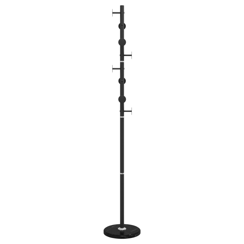 Coat Stand Black 176 cm Powder-coated Iron