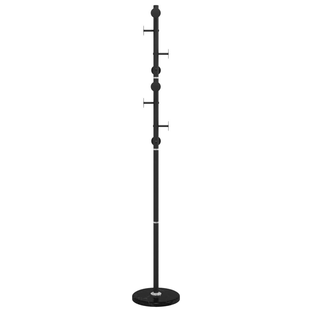 Coat Stand Black 176 cm Powder-coated Iron