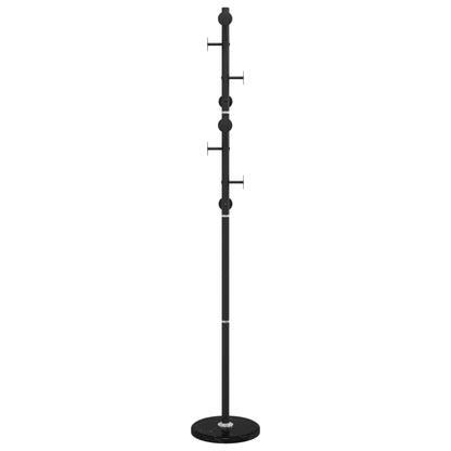 Coat Stand Black 176 cm Powder-coated Iron