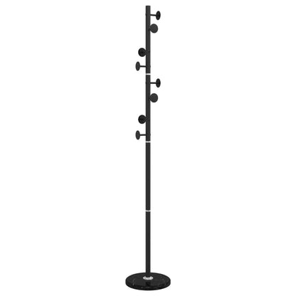 Coat Stand Black 176 cm Powder-coated Iron