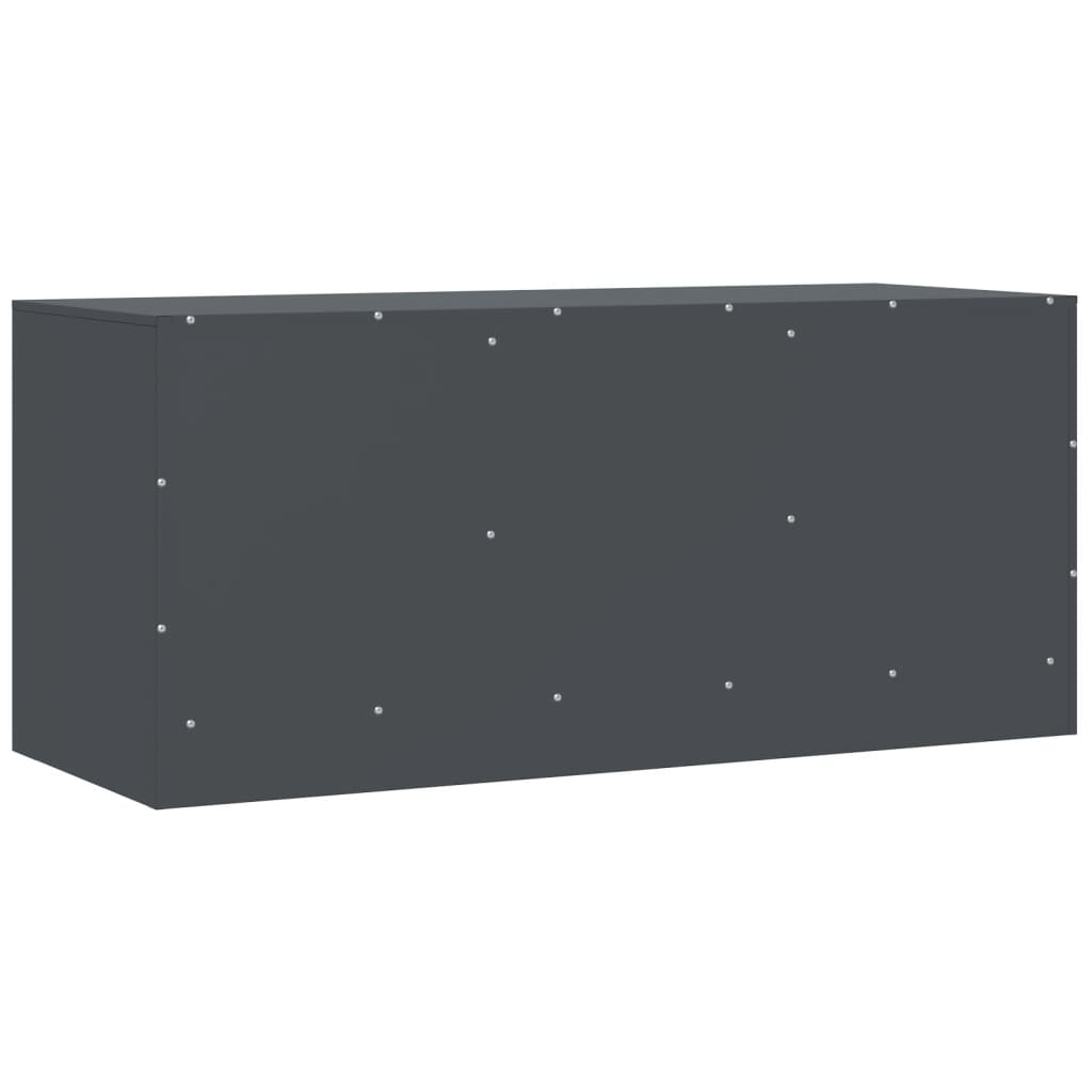 TV Cabinet Anthracite 99x39x44 cm Steel