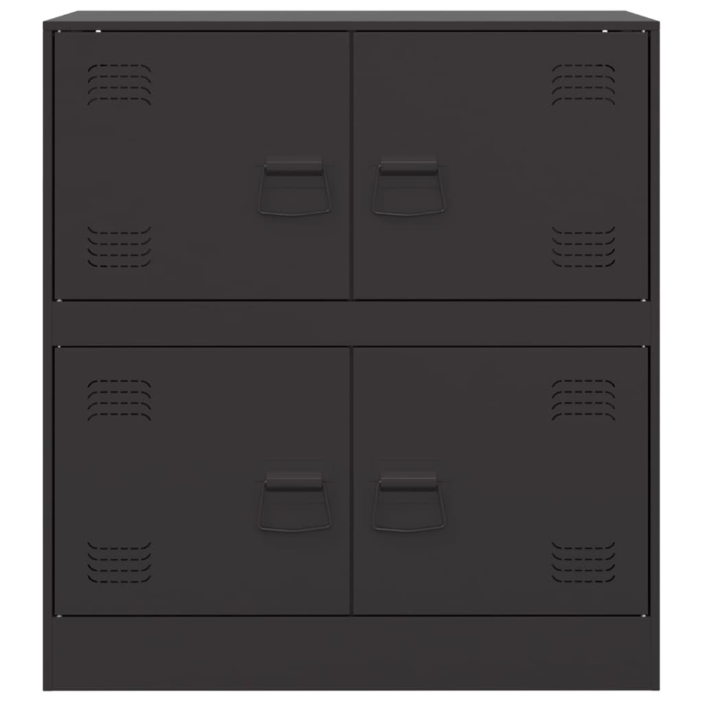 Sideboard Black 67x39x73 cm Steel