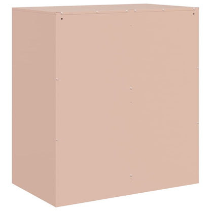 Sideboard Pink 67x39x73 cm Steel