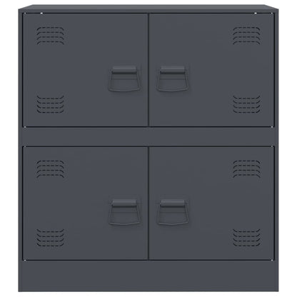 Sideboard Anthracite 67x39x73 cm Steel