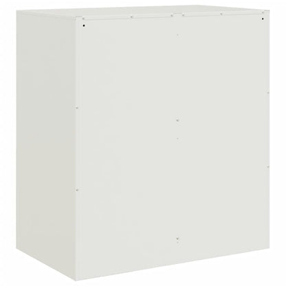 Sideboard White 67x39x73 cm Steel