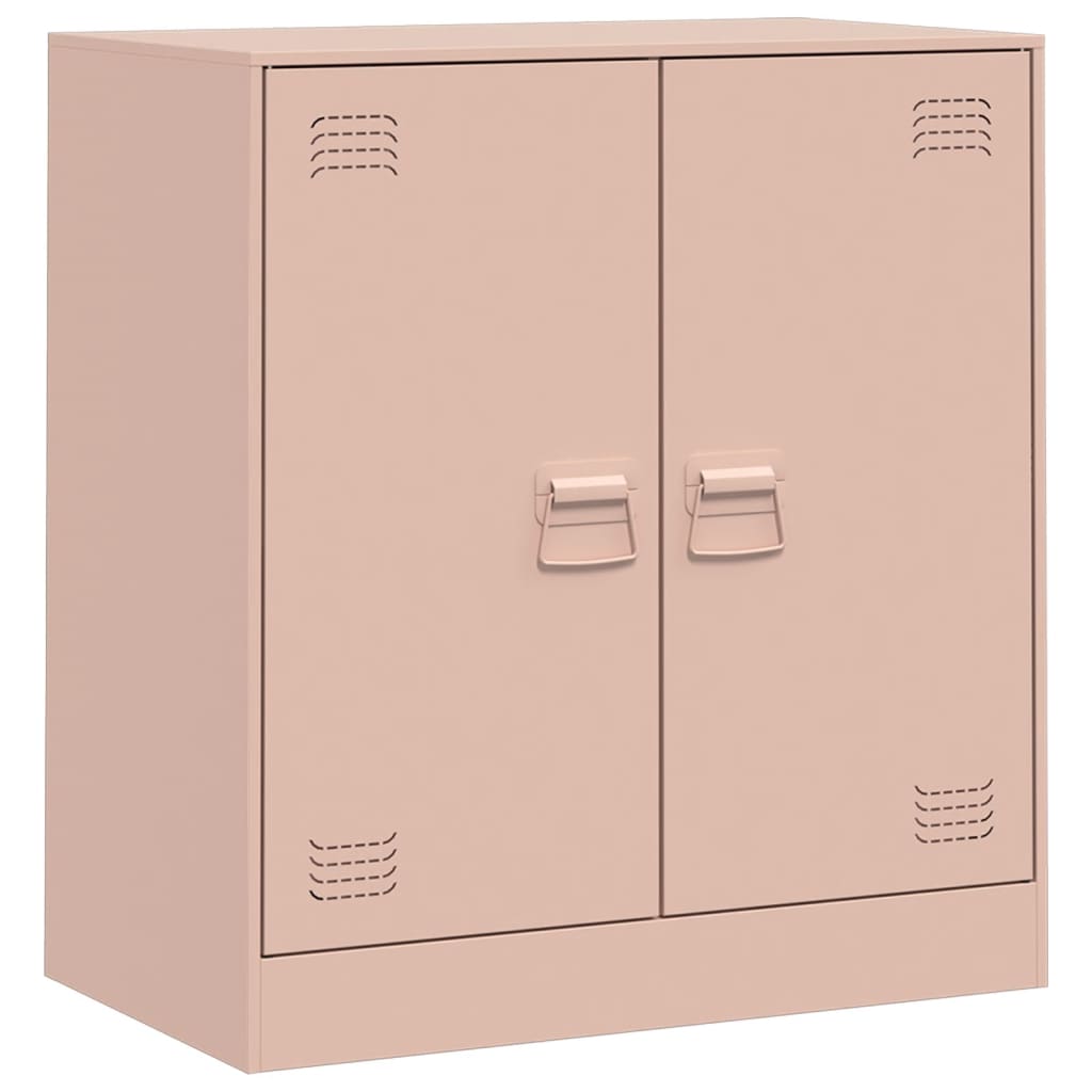 Sideboard Pink 67x39x73 cm Steel