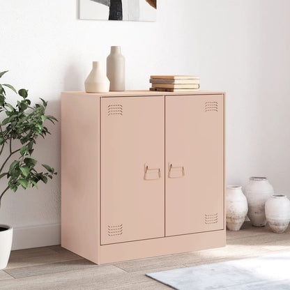 Sideboard Pink 67x39x73 cm Steel