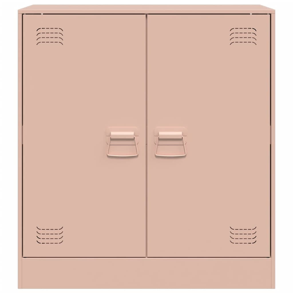 Sideboard Pink 67x39x73 cm Steel