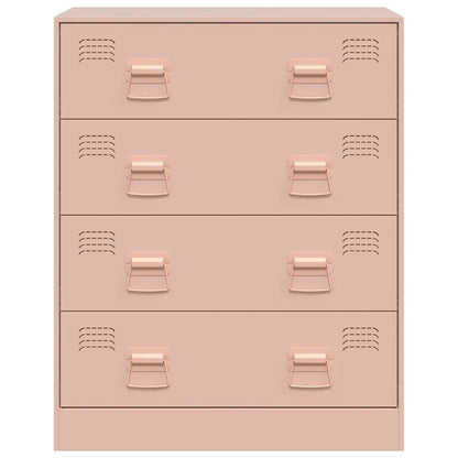Sideboard Pink 67x39x83 cm Steel