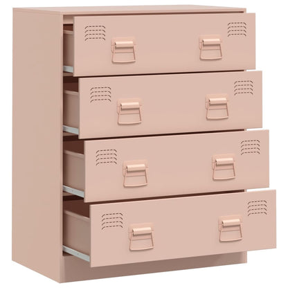 Sideboard Pink 67x39x83 cm Steel