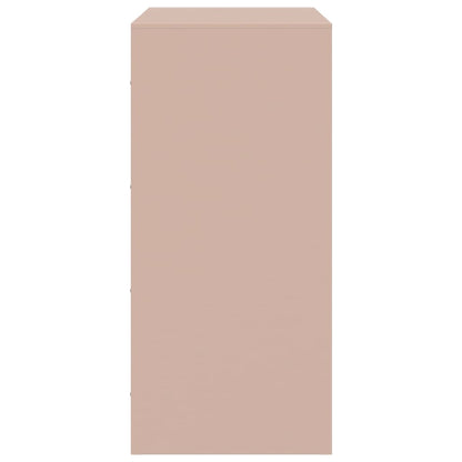 Sideboard Pink 67x39x83 cm Steel