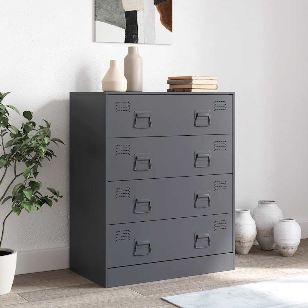 Sideboard Anthracite 67x39x83 cm Steel