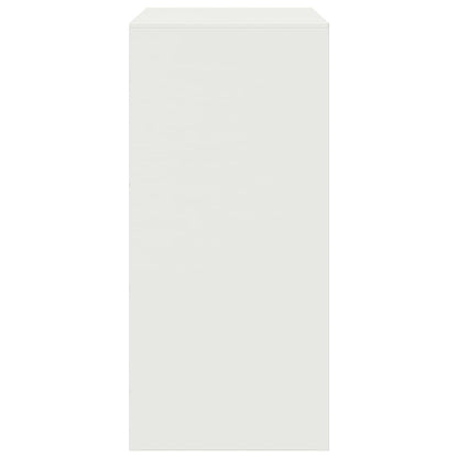 Sideboard White 67x39x83 cm Steel
