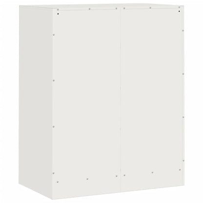 Sideboard White 67x39x83 cm Steel