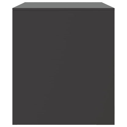 TV Cabinet Black 67x39x44 cm Steel