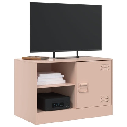 TV Cabinet Pink 67x39x44 cm Steel