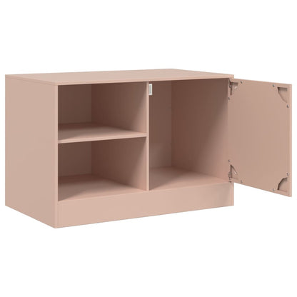 TV Cabinet Pink 67x39x44 cm Steel