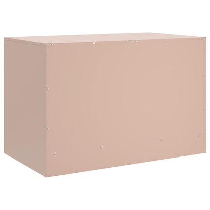 TV Cabinets 2 pcs Pink 67x39x44 cm Steel