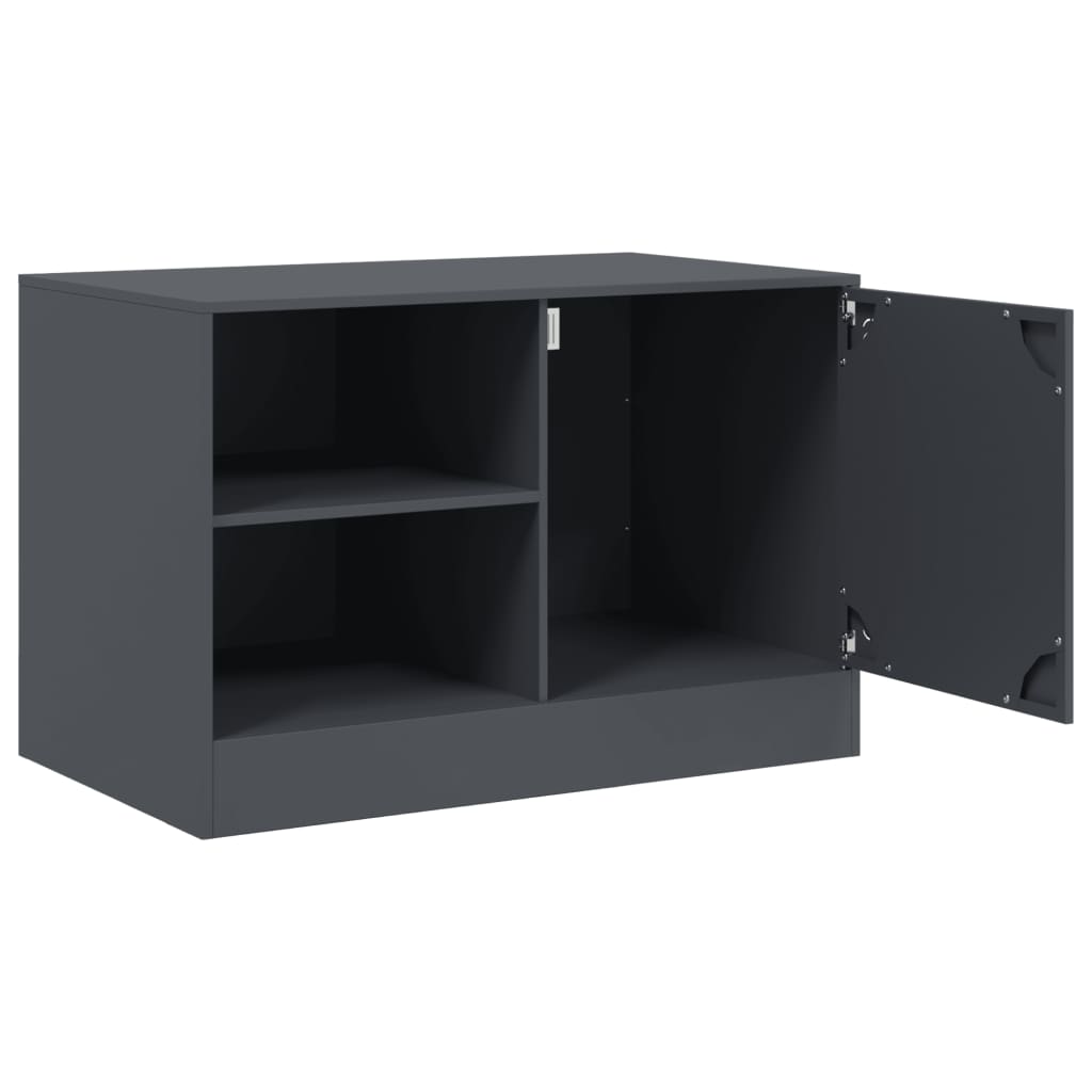 TV Cabinet Anthracite 67x39x44 cm Steel