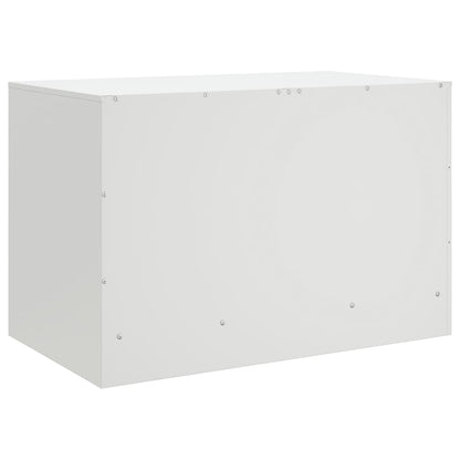 TV Cabinet White 67x39x44 cm Steel