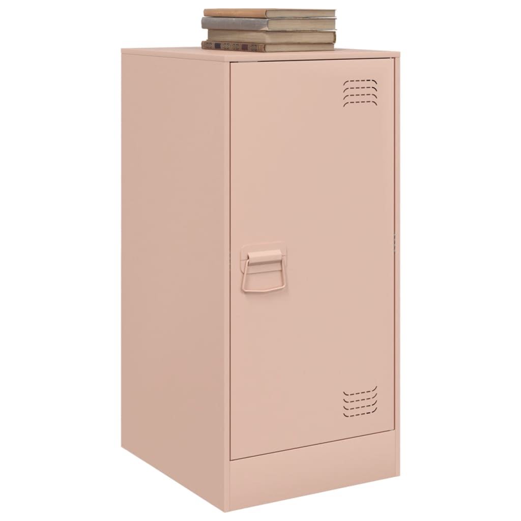 Sideboard Pink 34.5x39x73 cm Steel