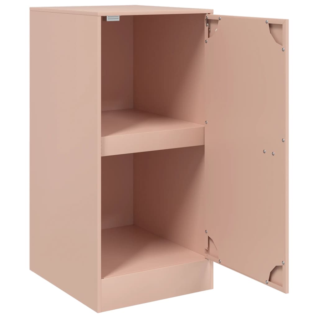 Sideboard Pink 34.5x39x73 cm Steel