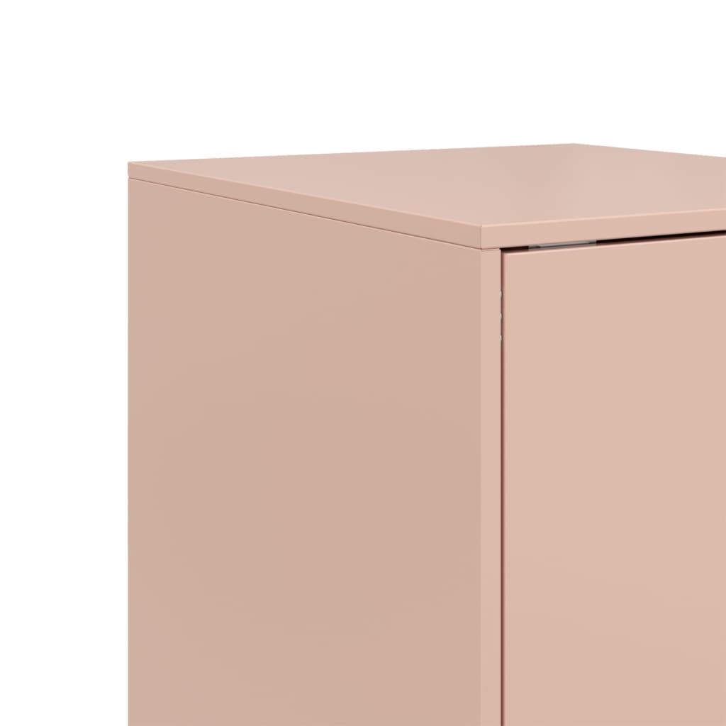 Sideboard Pink 34.5x39x73 cm Steel