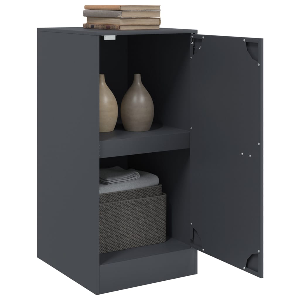 Sideboard Anthracite 34.5x39x73 cm Steel