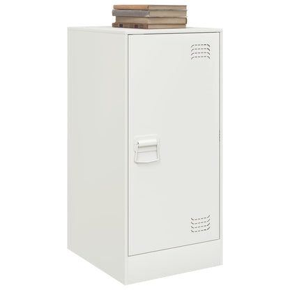 Sideboard White 34.5x39x73 cm Steel