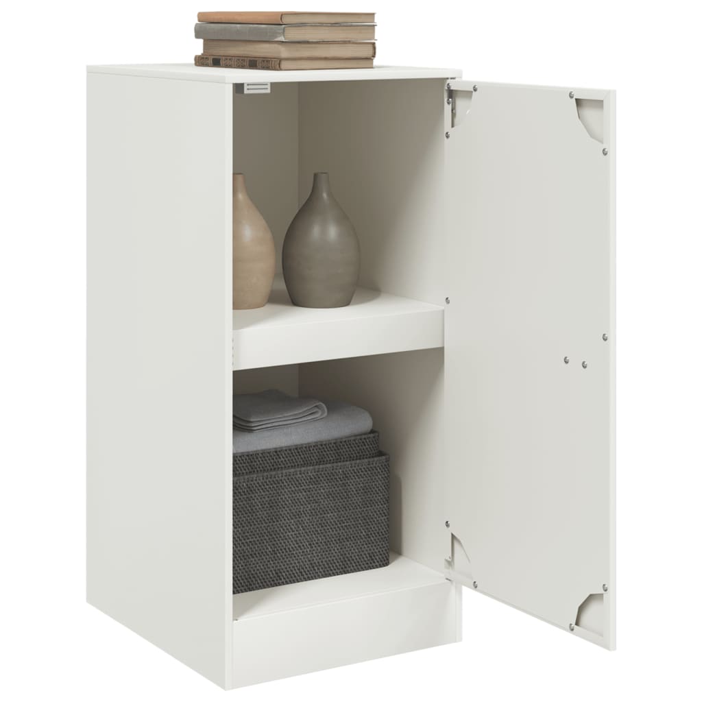 Sideboard White 34.5x39x73 cm Steel