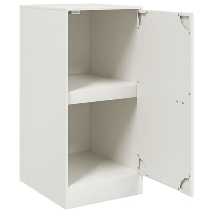 Sideboard White 34.5x39x73 cm Steel