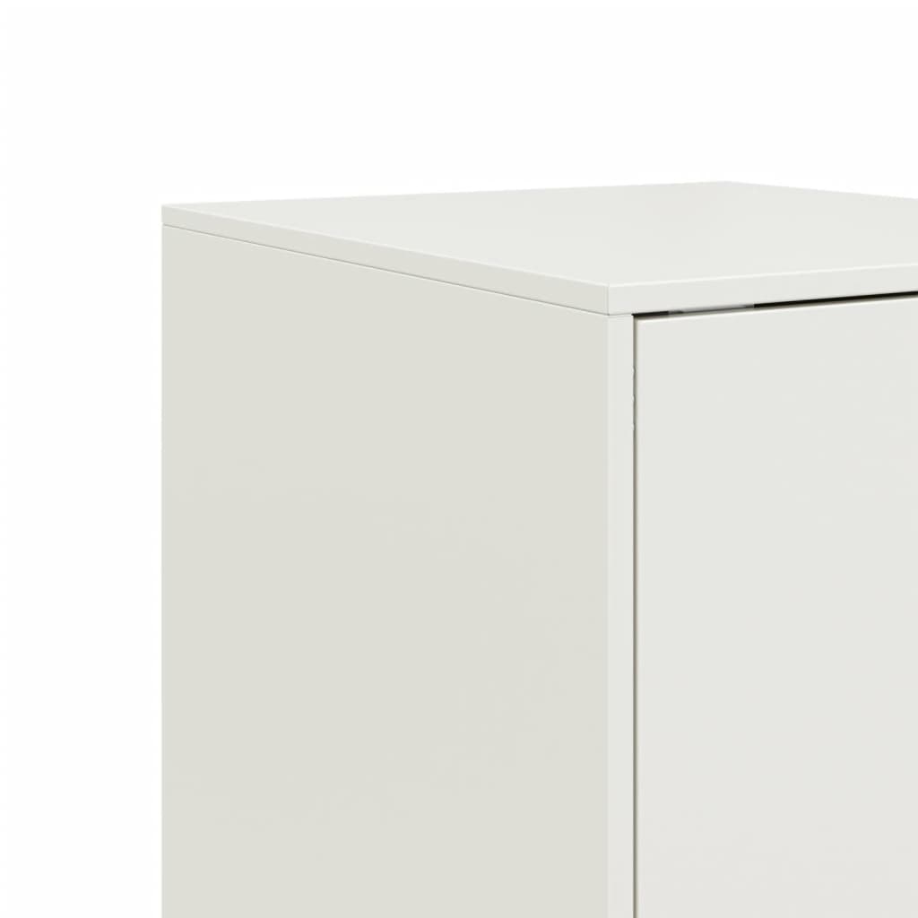 Sideboard White 34.5x39x73 cm Steel